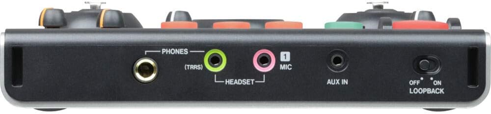 Audio Interface with 2 Samson Microphones + Headphones + Pop Filters + Goose Neck Stands + Cleaning Cloth K887411