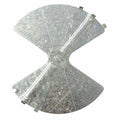 12 Galvanized Steel Radial Damper, PK10 K9289