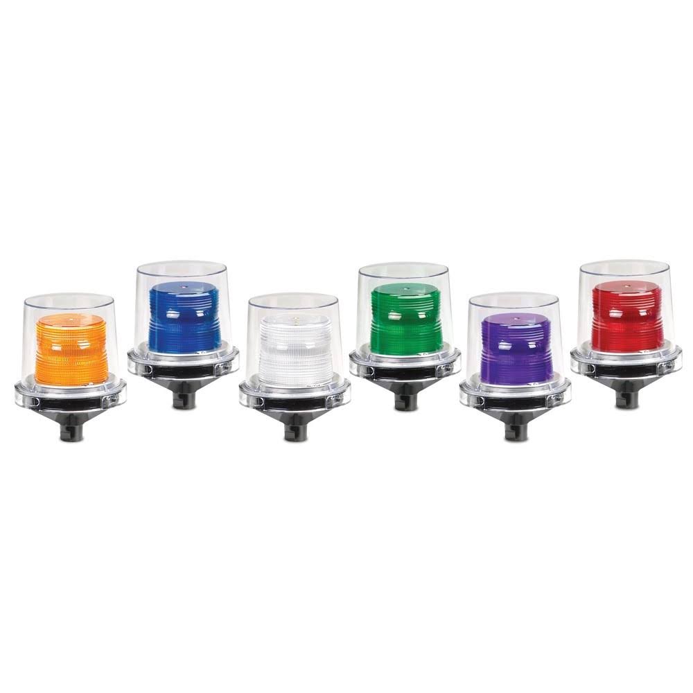 Amber Hazardous Warning Light, Strobe R7480