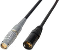 Power Cable 12V DC LEMO 3B-8F to 4-Pin XLR Male 1 ft. E314208