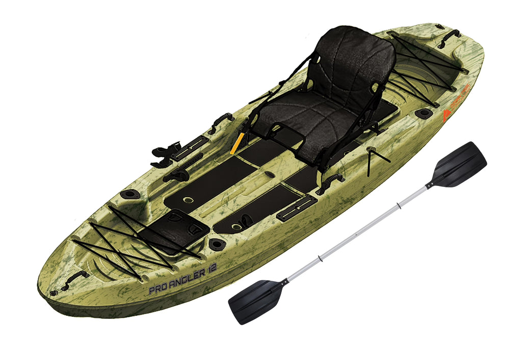 12' Pro Angler Kayak with Paddle Q15823